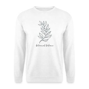 Plant Botany – Harmony of Nature - Unisex Sweatshirt - white - Front