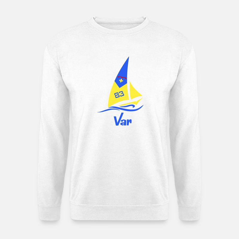 Segelboot Var 83 - Unisex Pullover - Weiß