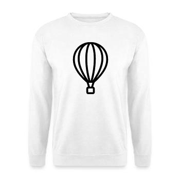 balloon - Unisex Sweatshirt - white - Front