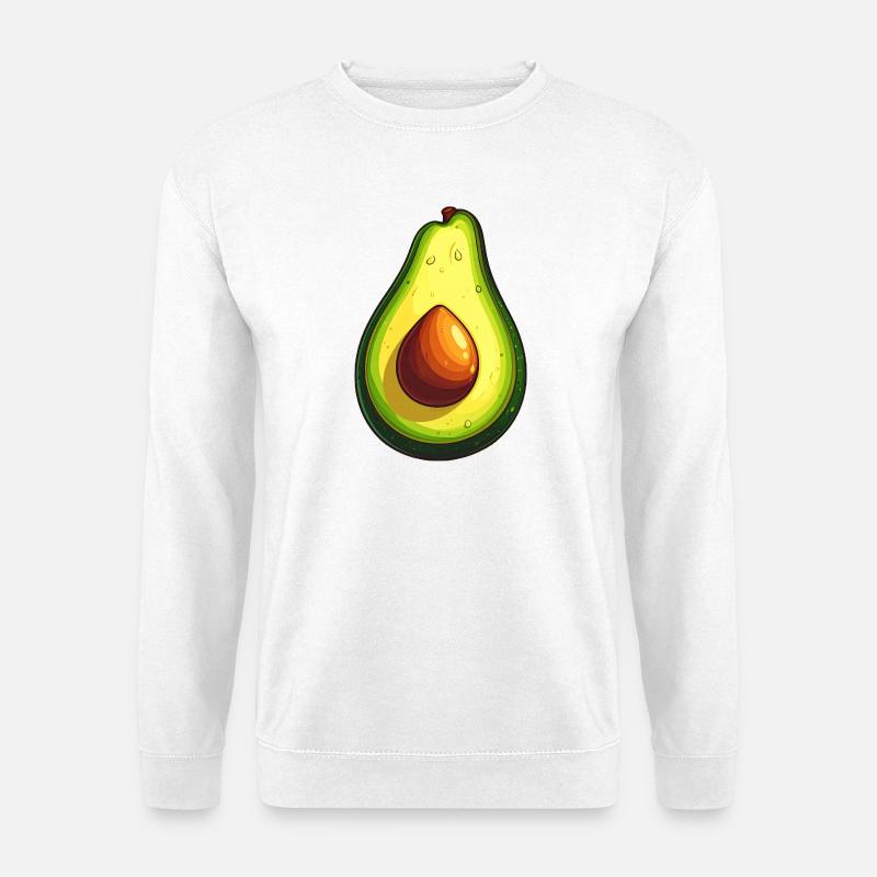 Avocado - Unisex Pullover - Weiß