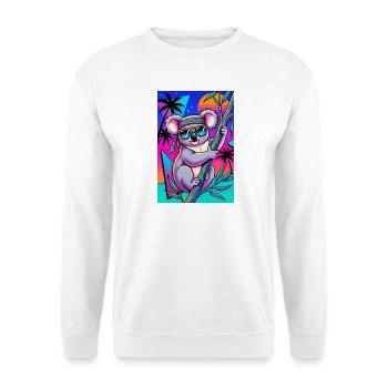 Koala - Sweat-shirt Unisexe - blanc - Devant