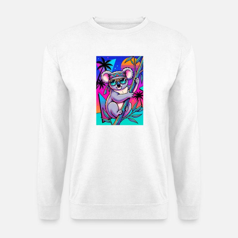 Koala - Unisex Pullover - Weiß