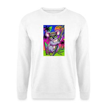 Koala - Sweat-shirt Unisexe - blanc - Devant