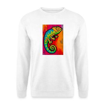 chameleon - Unisex Sweatshirt - white - Front