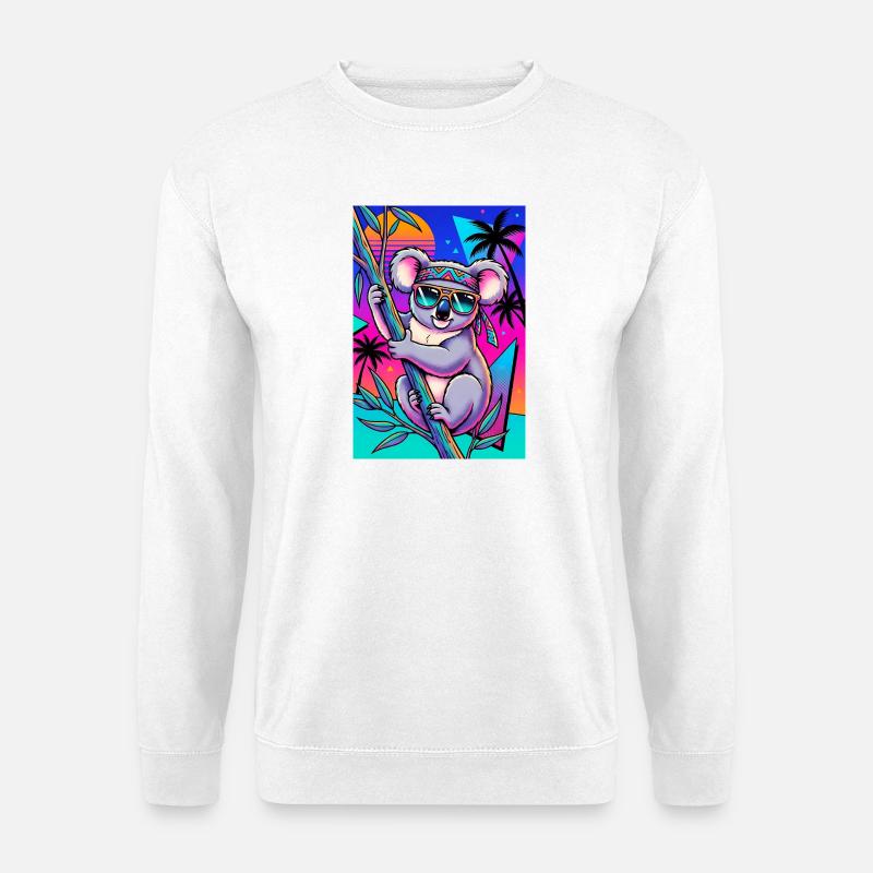 Koala - Unisex Pullover - Weiß