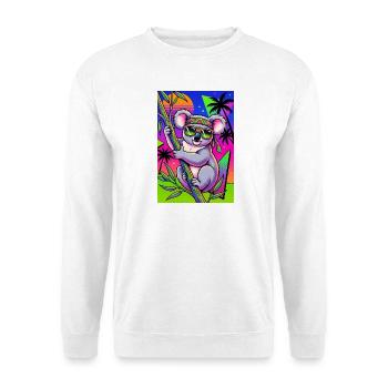 Koala - Sweat-shirt Unisexe - blanc - Devant