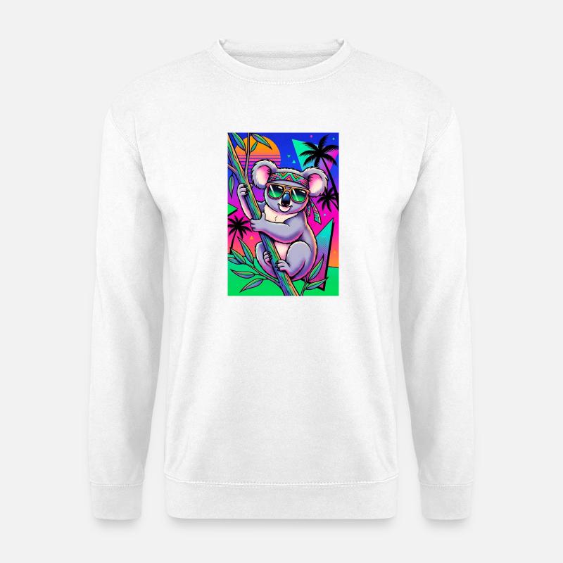 Koala - Unisex Pullover - Weiß