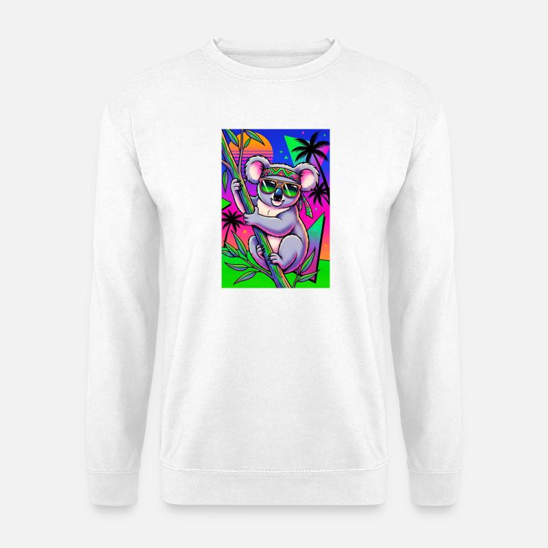 Koala - Unisex Pullover - Weiß