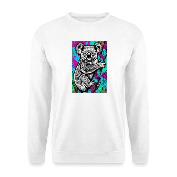 Koala - Sweat-shirt Unisexe - blanc - Devant