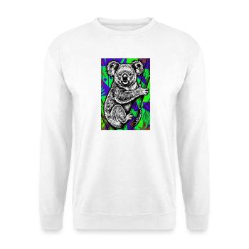 Koala - Sweat-shirt Unisexe - blanc - Devant