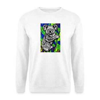 Koala - Sweat-shirt Unisexe - blanc - Devant