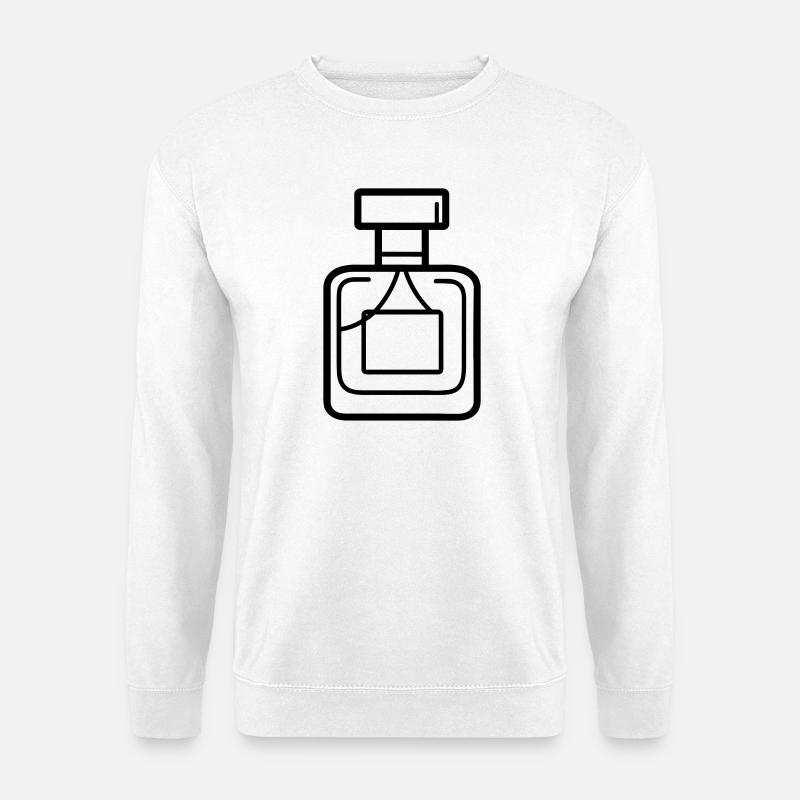 flacon de parfum - Sweat-shirt Unisexe - blanc