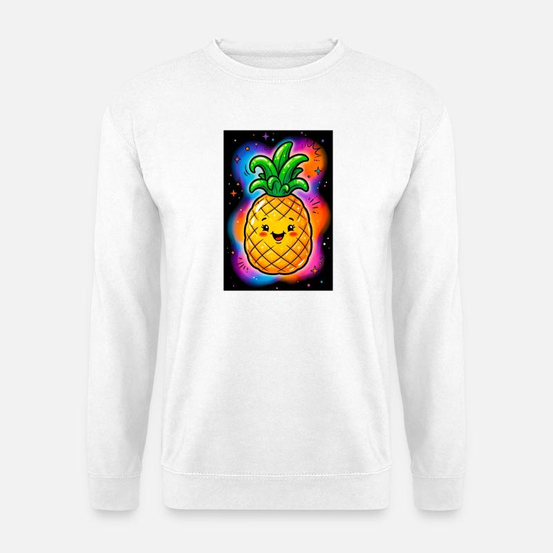 Pineapple - Unisex Sweatshirt - white