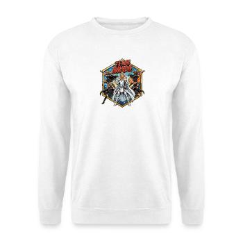Team Bride Superheldin Comic - Unisex Pullover - Weiß - Vorne