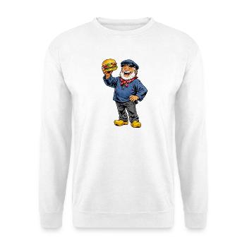 Lachender Ostfriese - Unisex Pullover - Weiß - Vorne
