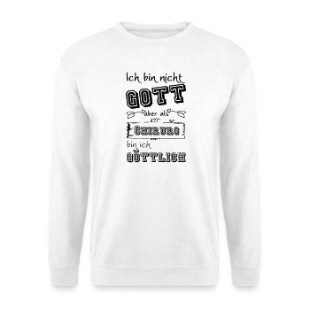 Göttlicher Chirurg Geschenk - Unisex Pullover - Weiß - Vorne