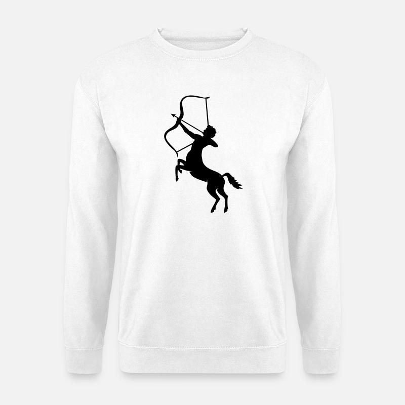 Zentaur Bogenschütze - Unisex Pullover - Weiß