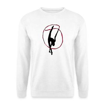 Rhythmic gymnastics - Unisex Sweatshirt - white - Front