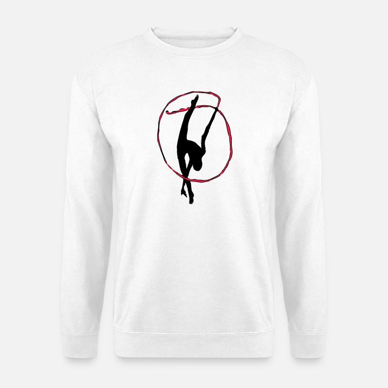 Rhythmische Sportgymnastik - Unisex Pullover - Weiß