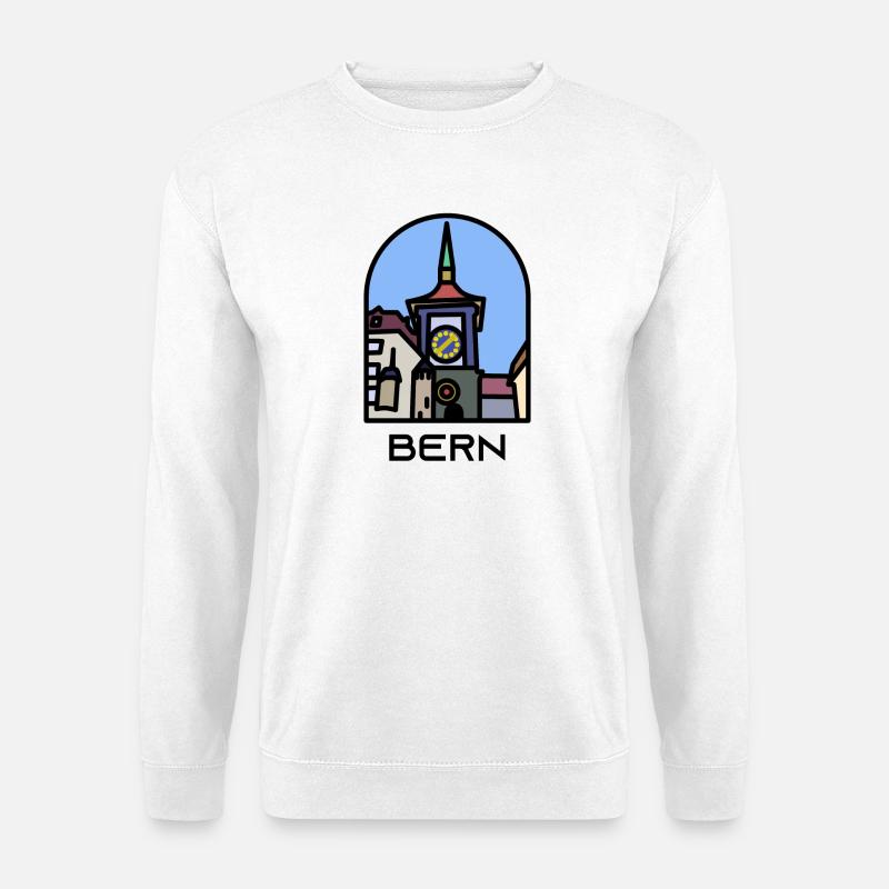 Bern - Unisex Pullover - Weiß