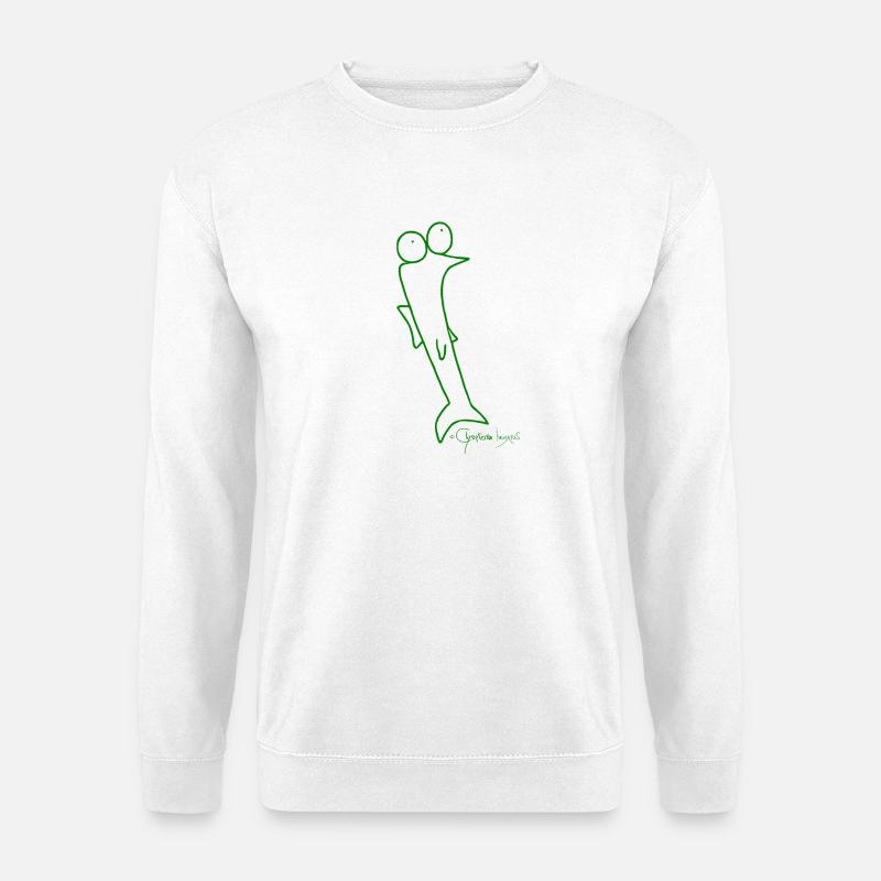 Plötzfisch © Chyropterum Innoxius - Unisex Pullover - Weiß