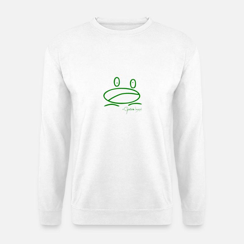 Froschmini © Chyropterum Innoxius - Unisex Pullover - Weiß