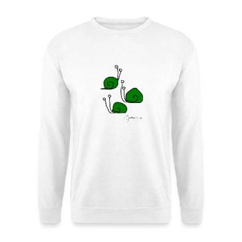 Snailmeeting © Chyropterum Innoxius - Unisex Sweatshirt - white - Front