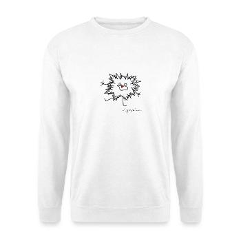 Woolly Beastie freaks out - Bestiolus Cerritus - Unisex Sweatshirt - white - Front