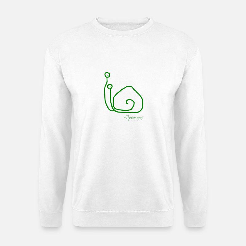 Schneckensolomeeting © Chyropterum Innoxius - Unisex Pullover - Weiß
