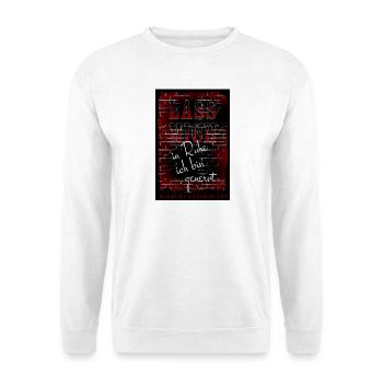 LEAVE ME alone I'm annoyed - Poster - Unisex Sweatshirt - white - Front
