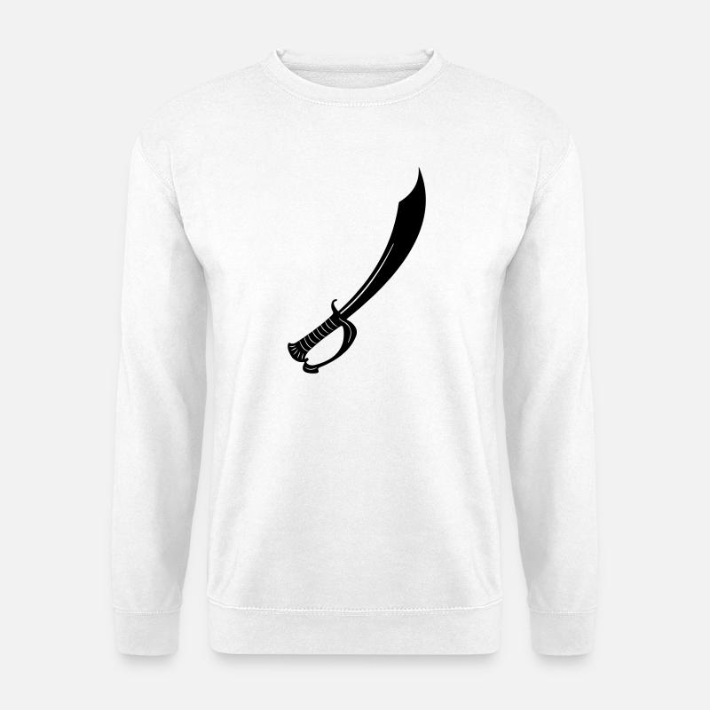 Schwert - Unisex Pullover - Weiß
