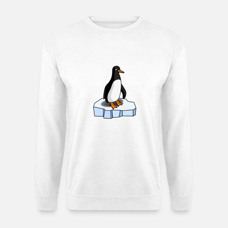 Cute Penguin - Unisex Sweatshirt - white