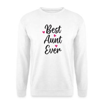 Best Aunt Ever - Unisex Sweatshirt - white - Front