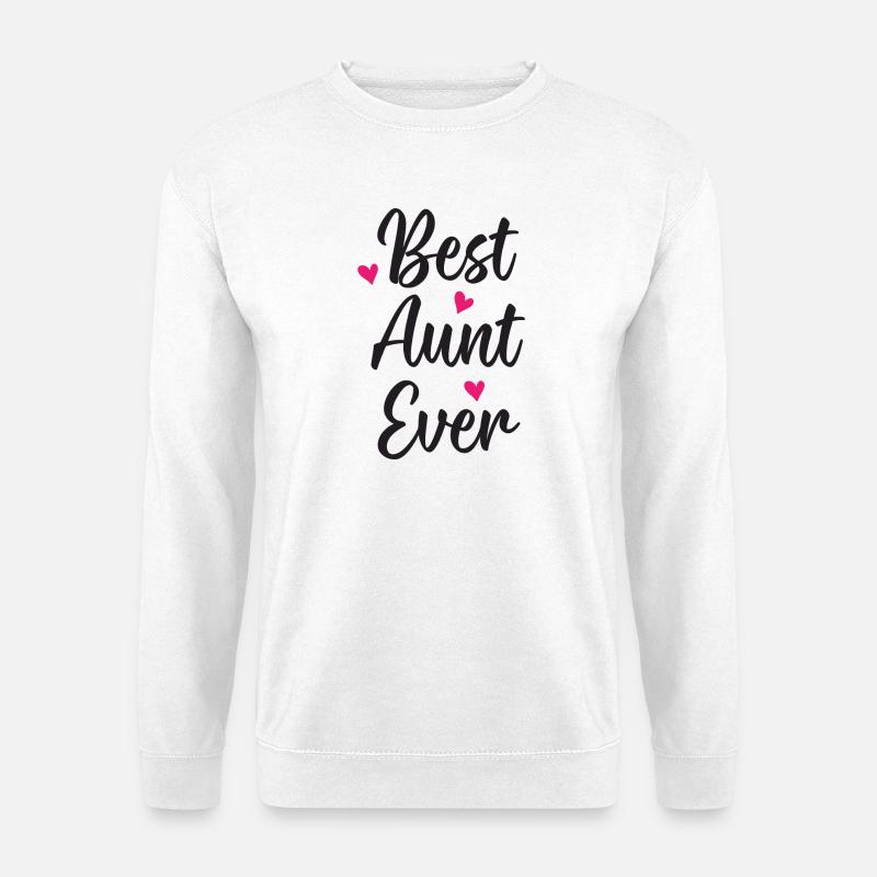 Best Aunt Ever - Unisex Sweatshirt - white