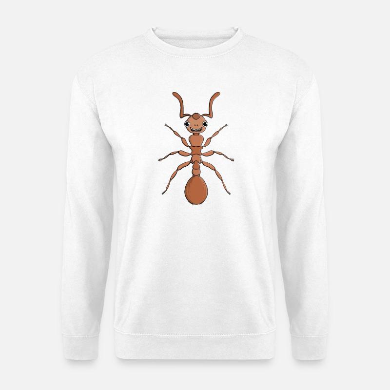 Hug an ant - Unisex Sweatshirt - white