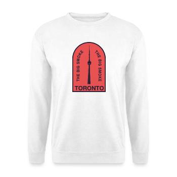 Logo de la Grande Fumée de la Tour CN de Toronto - Sweat-shirt Unisexe - blanc - Devant