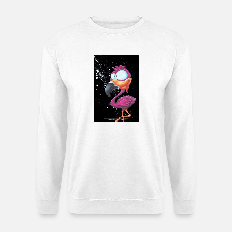 Flymingo 2 - Unisex Pullover - Weiß