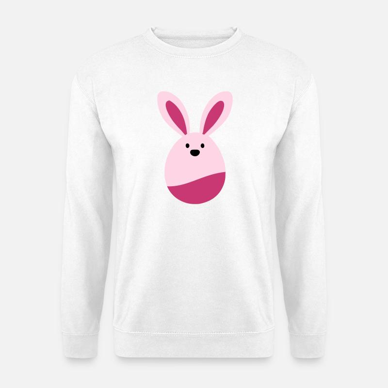 Hase - Unisex Pullover - Weiß