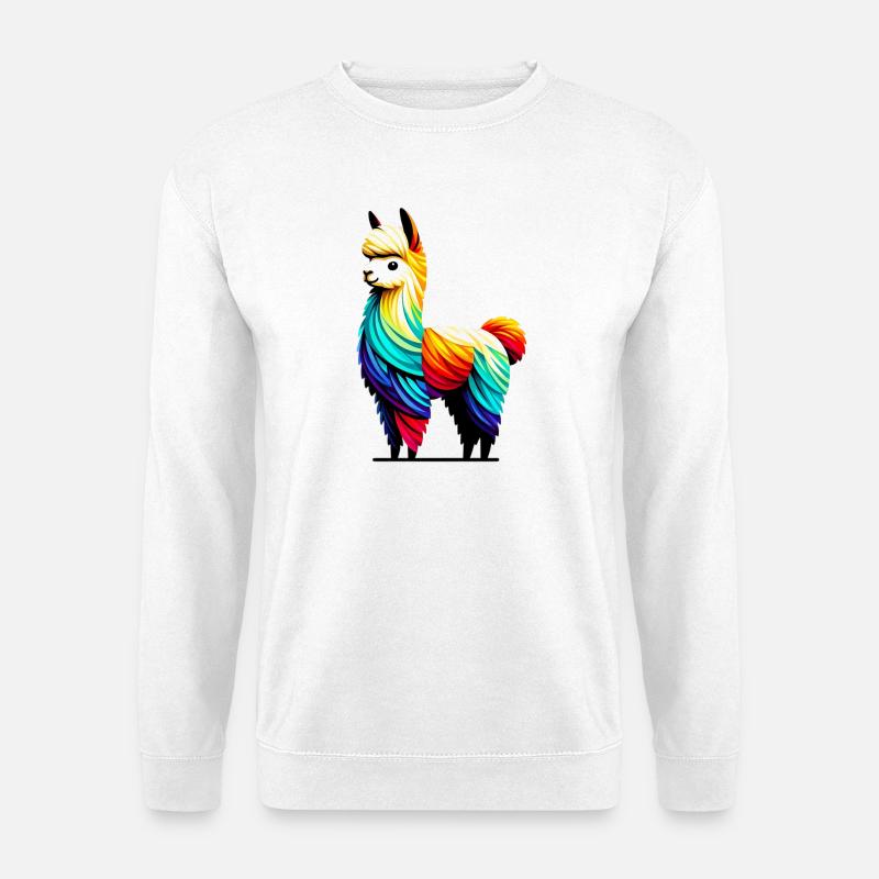 Alpaca - Unisex Sweatshirt - white