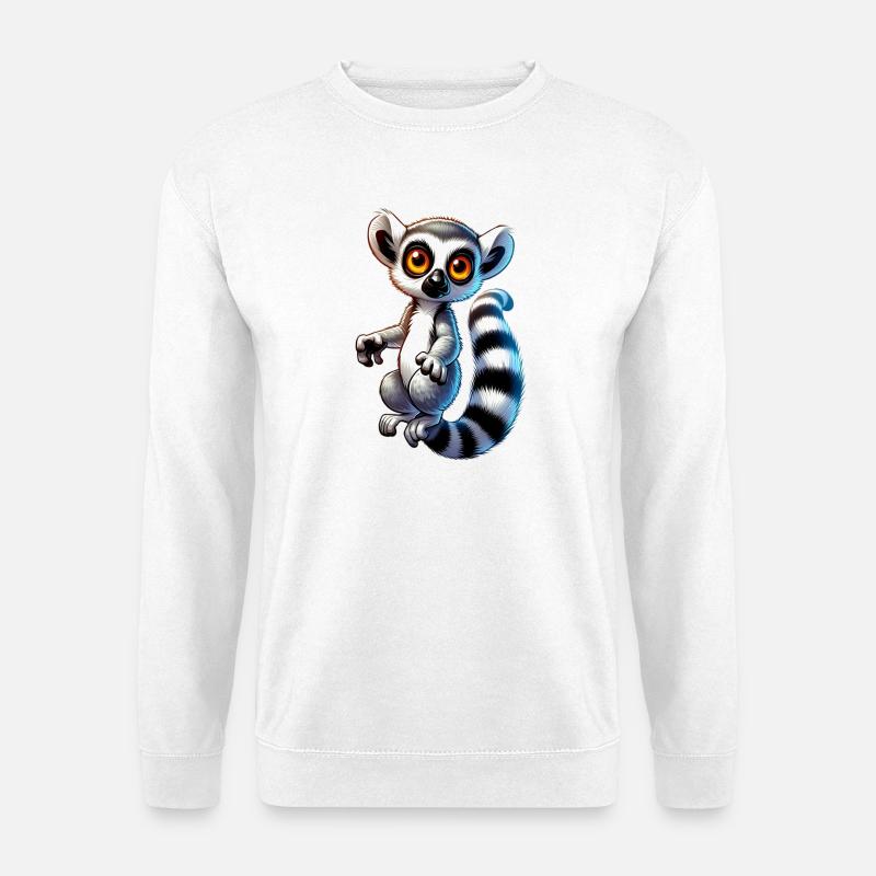 Lemur - Unisex Sweatshirt - white