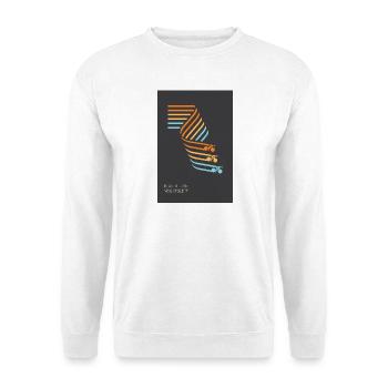 Ride It Like You Stole It – Bike Design - Unisex Sweatshirt - white - Front