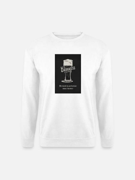 Hello Darkness – Brewed to Perfection - Unisex Sweatshirt - white