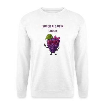 Sweet Crush Grape - Unisex Sweatshirt - white - Front
