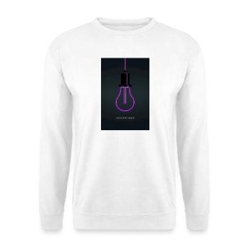 Affiche Créative de Mode Néon - Sweat-shirt Unisexe - blanc - Devant