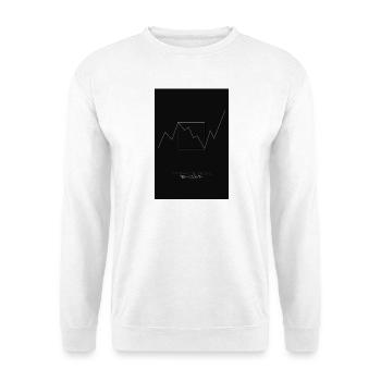 Temporary Decline Long-Term Growth - Unisex Sweatshirt - white - Front