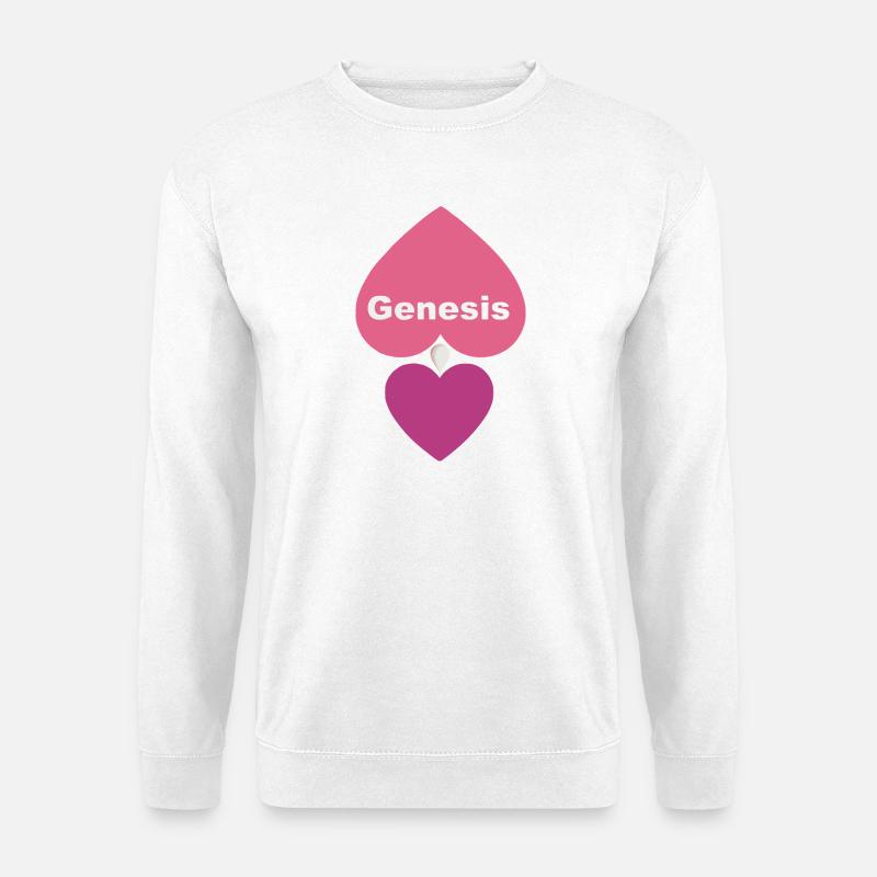 Conception Heart Design - Unisex Sweatshirt - white