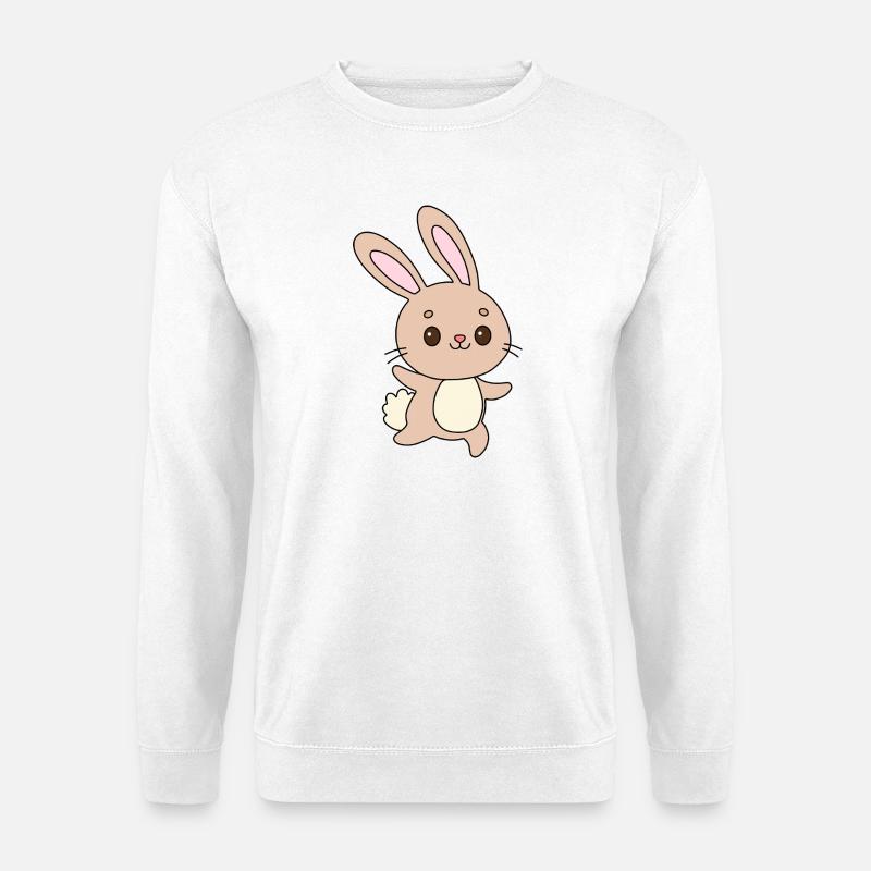 Pastel Bunny Cheer - Unisex Pullover - Weiß