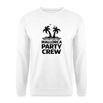 Mallorca Party Crew - Unisex Sweatshirt - white - Front