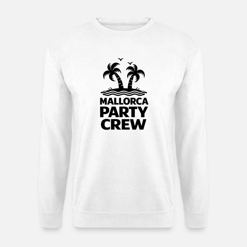 Mallorca Party Crew - Unisex Sweatshirt - white