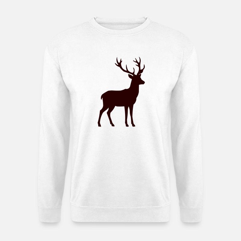 reh - Unisex Pullover - Weiß